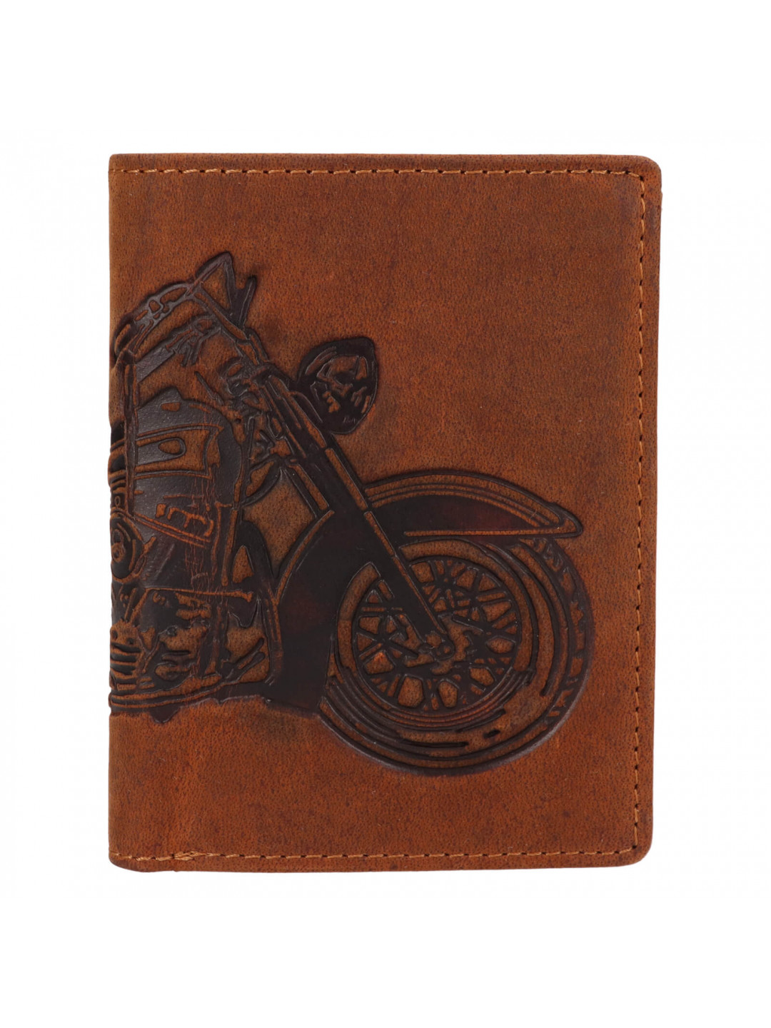 Pánská kožená peněženka Lagen Fingal – hnědá